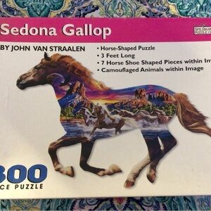 Sedona Gallop Horse-Shaped Puzzle(0194)